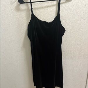 Lily Rose Classic Black slip dress Y2K